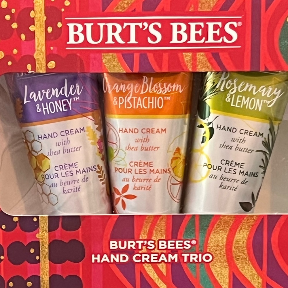 NWT: Burt’s Bees Hand Cream Trio